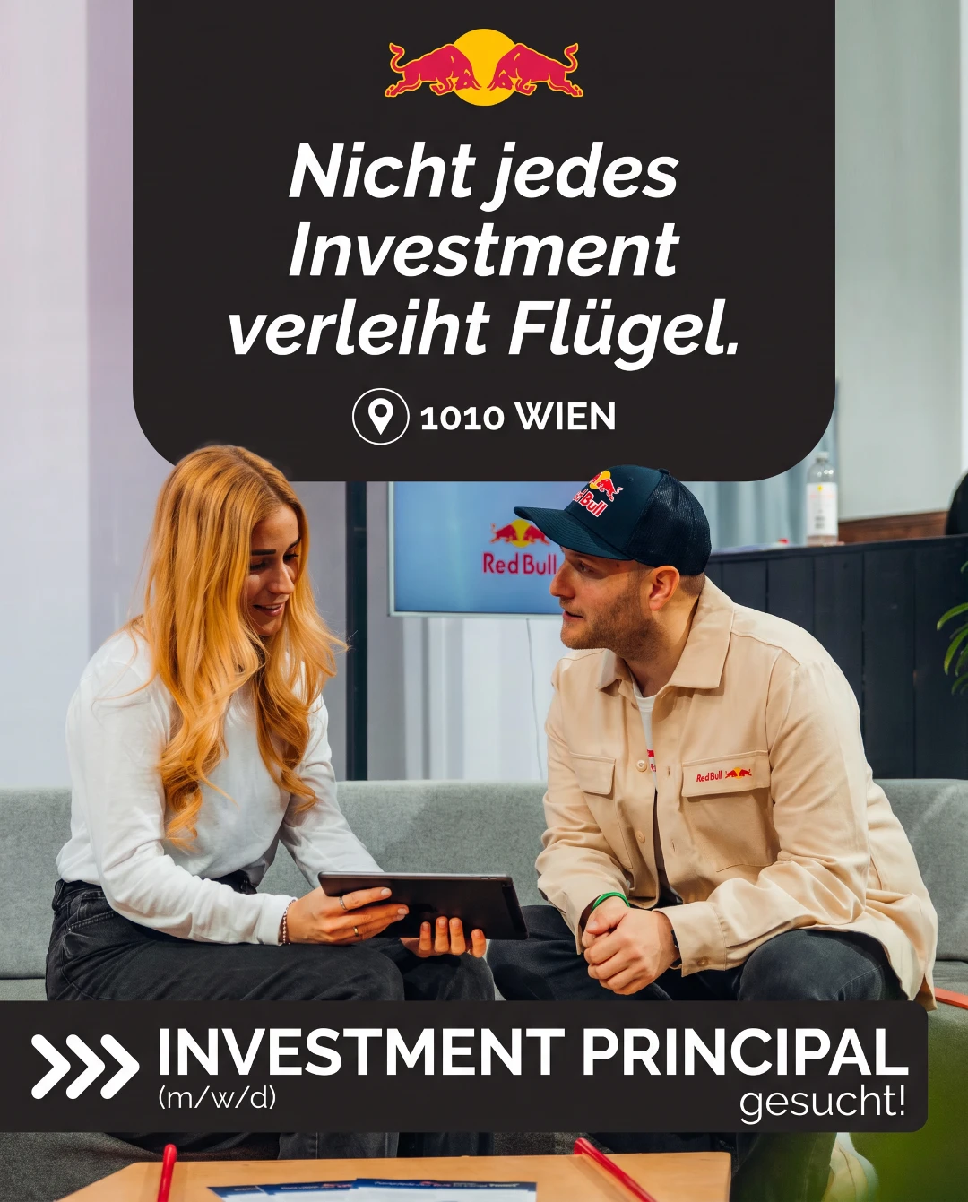 Zweites von SpeedLead erstelltes Red Bull Recruiting Creative
